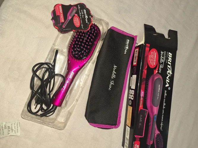 Escova Alisadora Tourmaline Ion Modelle Shine Britânia