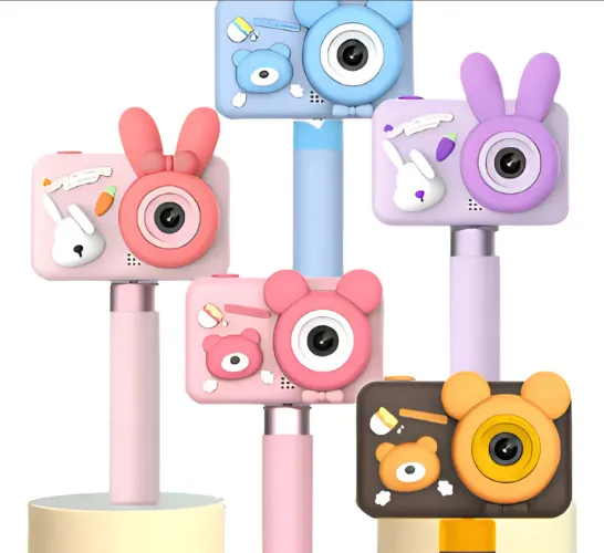 Câmera Infantil Hd Digital Camera Full Hd Azul-claro