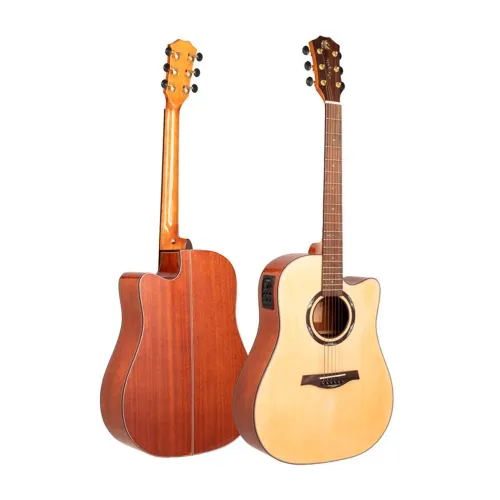 Violão Aço Profissional Maciço Marquês <br><br>CUT NATURAL BRILHO ATI