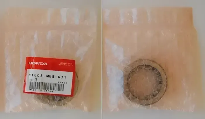 ROLAMENTO ESQUERDO DO VIRABREQUIM ORIGINAL HONDA CRF450R 02-05 CRF 450R 91002-MEB-671