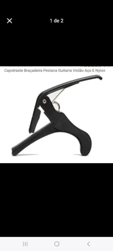Capotraste para Violão - Aço e Nylon