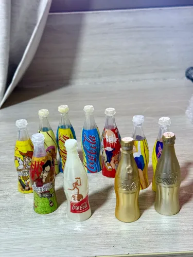 Garrafas colecionáveis coca cola Atenas 2004