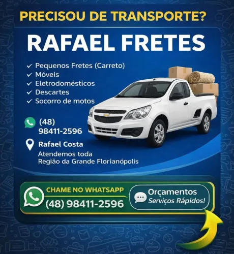 Frete e pequenas mudanças 