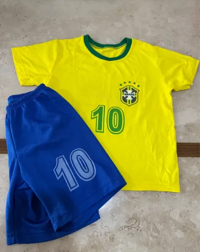 Conjunto futebol Brasil