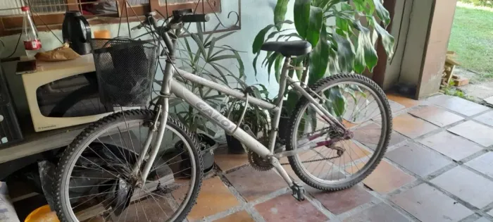 Bicicleta feminina Caloi de marcha