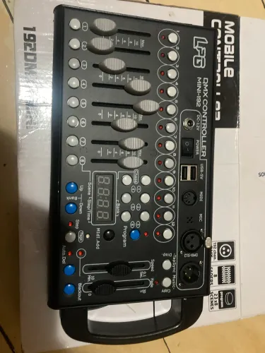 Mini Controladora DMX Laser 192 canais