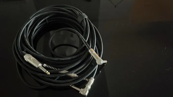 Cabo de Áudio Instrumento P10 x XLR
