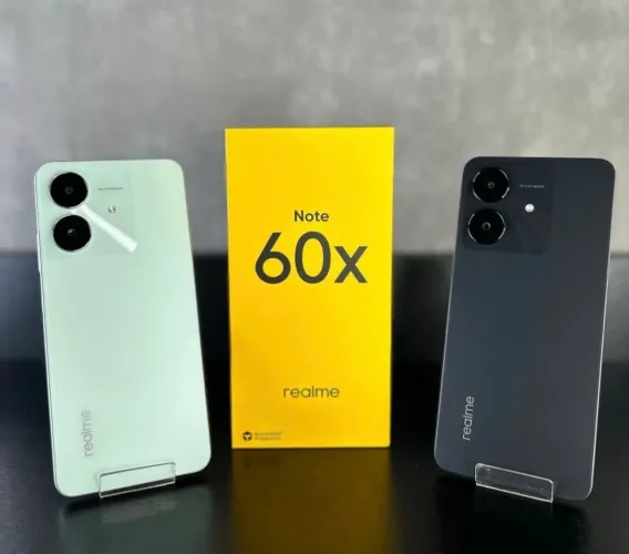 Celular pra ir Rápido e barato Realme smartphone bem vendido Note 60x 64Gb Fazemos Entrega