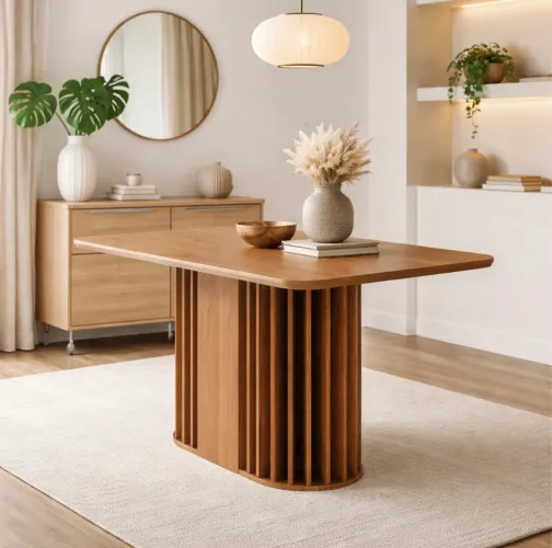 Mesa de Jantar Design Ripada Oval