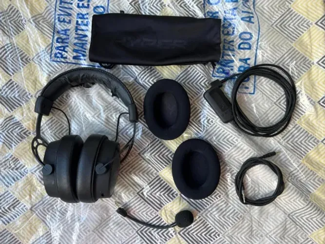 Headset Gamer HyperX Cloud Alpha S Blackout 7.1