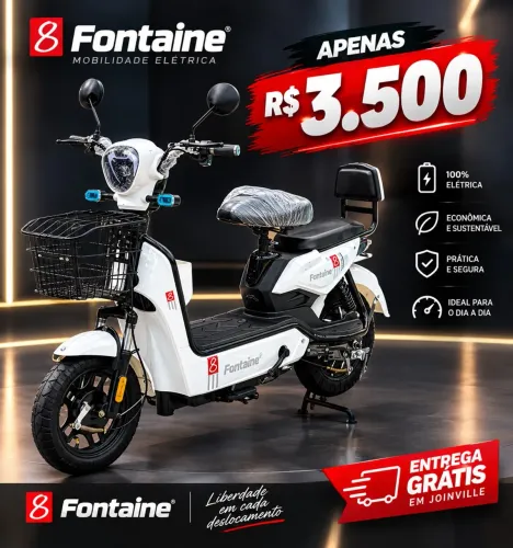 Bicicleta elétrica! 800w $3.500