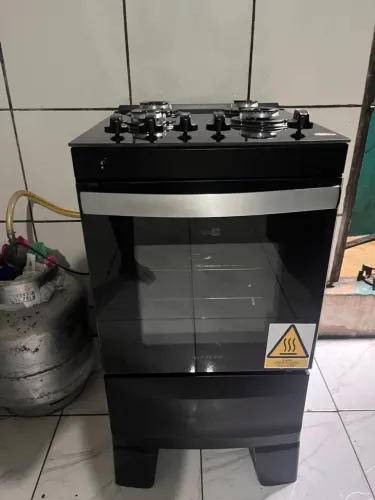 Fogão atlas 4 bocas mesa de vidro 