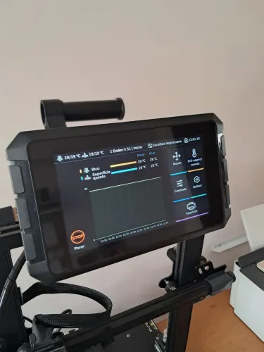Impressora 3D Creality Ender-3 S1 com Sonic Pad e upgrades. Excelente estado. Envio Brasil