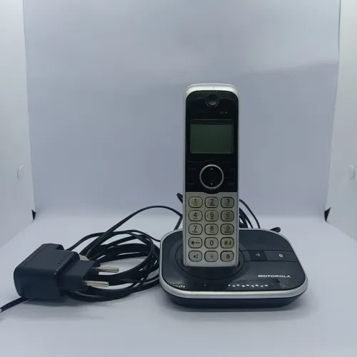Telefone Sem Fio Motorola DECT com Bluetooth e Base Viva-Voz