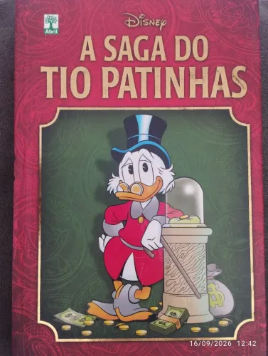 HQ Quadrinhos Disney A SAGA DO TIO PATINHAS