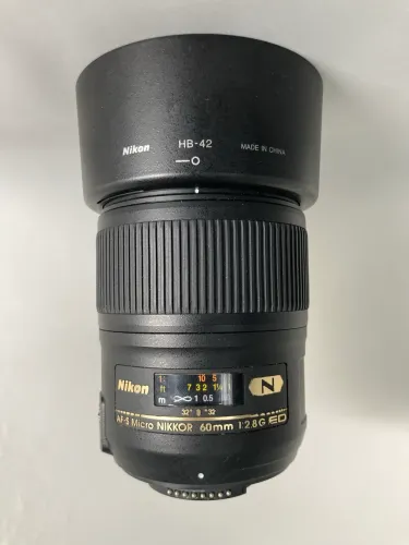 Lente Nikkor N AF-S 60mm Micro