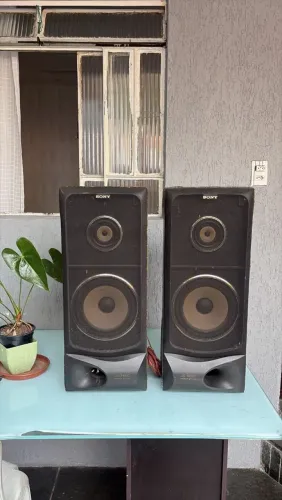 Par de caixa de som Sony impedância 4 ohms