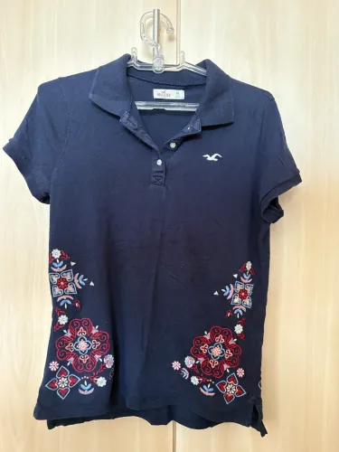 Camisa Hollister Gola Original M