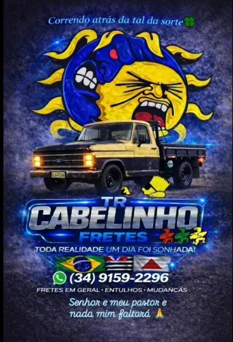 Fretes com preço que cabe em seu bolso  atendemos somente wattzap ou ligação 