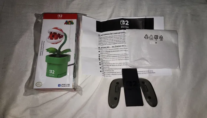 Câmera + Grip para Switch 2 NOVO (Envio OLX)