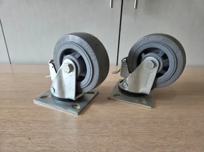 2 Rodízio Industrial Rod Car - tecni rod 5x2 Hi-Tech