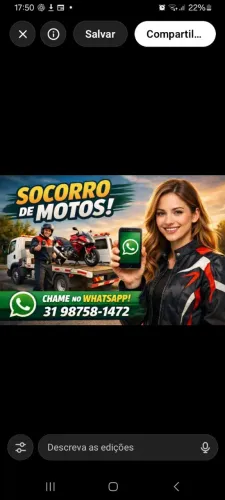 Carreto de motos socorro de motos