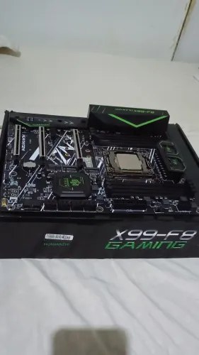 Kit Xeon placa mãe X-99 F8 processador 2660 v3 memória 2 pentes de 8gb KLLISRE