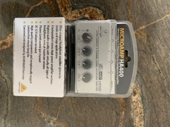 Microamp HA 400 Behringer 