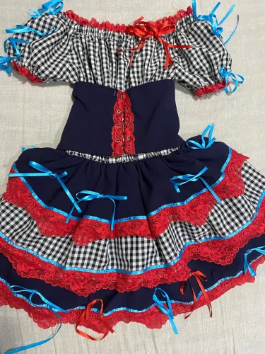 Vestido Festa Junina/Quadrilha