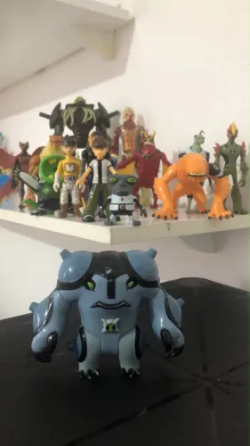 Boneco Bala De Canhão Ben 10 Original Bandai