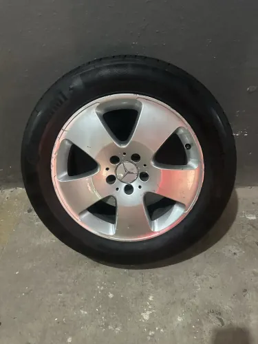 Jogo de rodas Mercedes S500 com pneus Continental 235/55 r17 