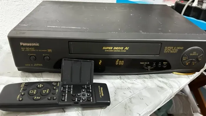 Video Cassete antigo, Panasonic- funcionando