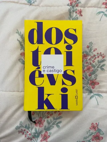 Crime e Castigo -  Fiódor Dostoiévski (edição de bolso capa dura)