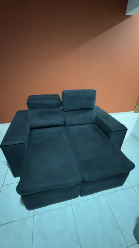 Sofá 2 lugares, modelo Atenas, tamanho 1,60
