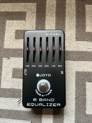 Pedal Equalizador Joyo 6 Bandas (JF-11) Guitarra e Baixo
