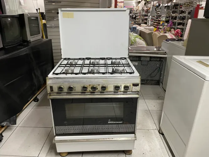 Fogão 6 Bocas Brastemp Vintage 