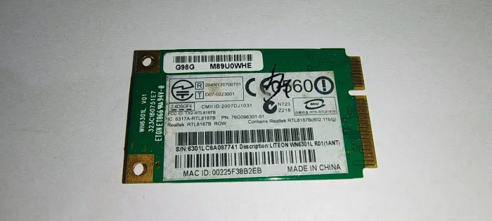 PLACA WI-FI PCIE RTL8187B REALTEK