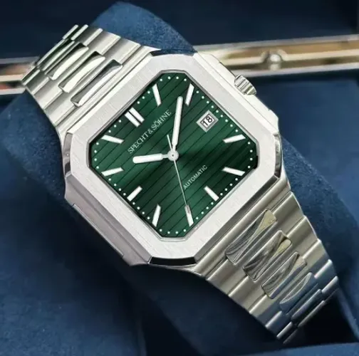 Relógio Specht & Söhne Square Cubic - 41mm - Automático - Masc - NOVO