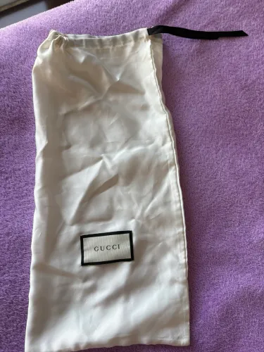 Dustbag Gucci tecido branco