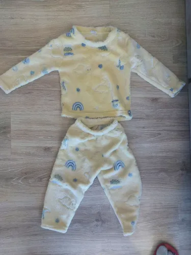 Pijama infantil quentinho Tamanho 2