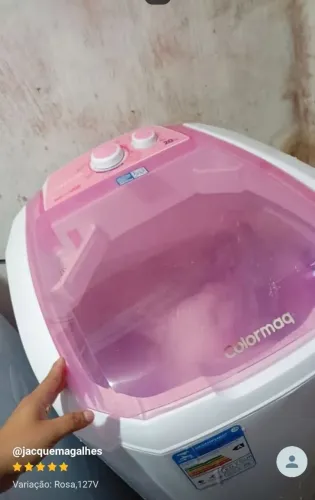 Tanquinho Colomarq Rosa 20kg