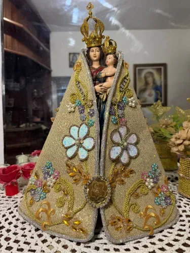 Manto da Nossa Sra. De Nazaré ano passado
