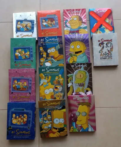 Box Simpsons - 17 temporadas