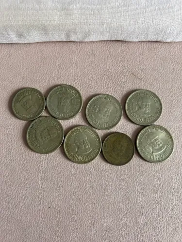 Moedas antigas do Peru