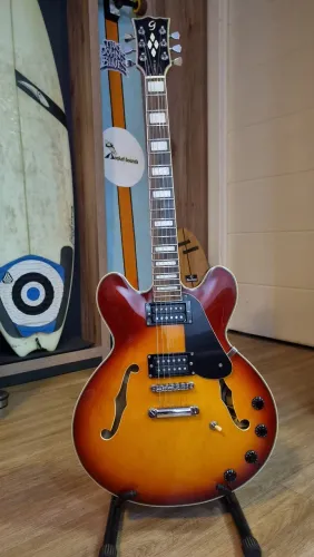 Guitarra semi acustica Diamond Giannini 2013