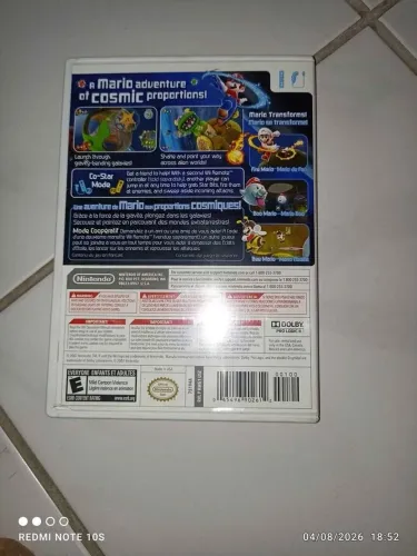 Nintendo wii super Mario galaxy