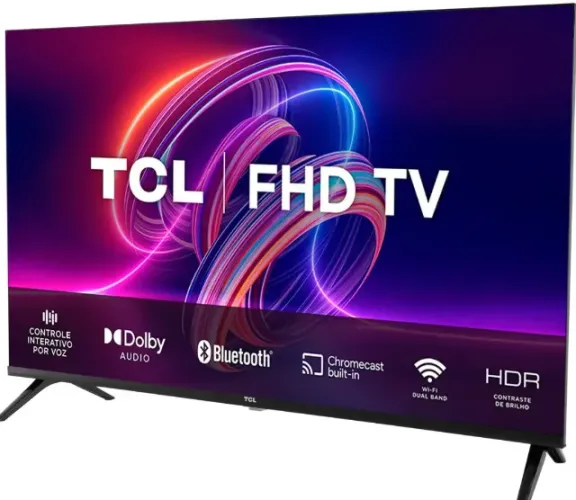 TV TCL 32" Full HD Smart Android - 100% na Caixa | Como Nova