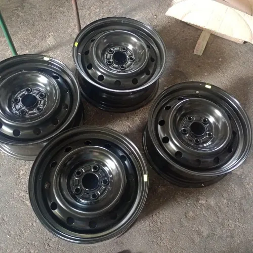 JOGO DE RODAS DE FERRO ORIGINAL HONDA NEW CIVIC ARO 16