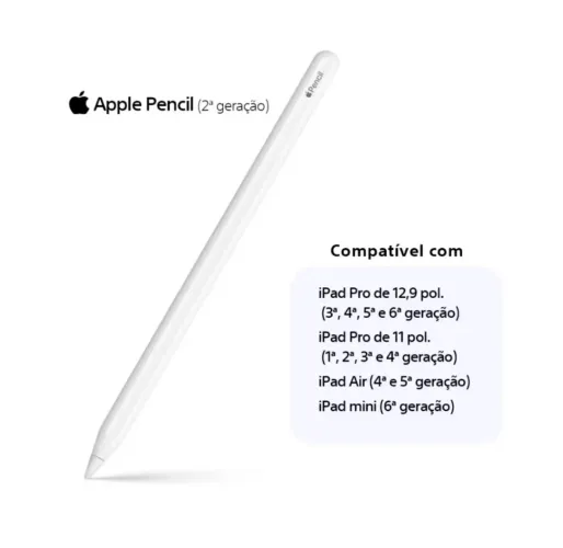 Apple Pencil 2ª geração usada na caixa