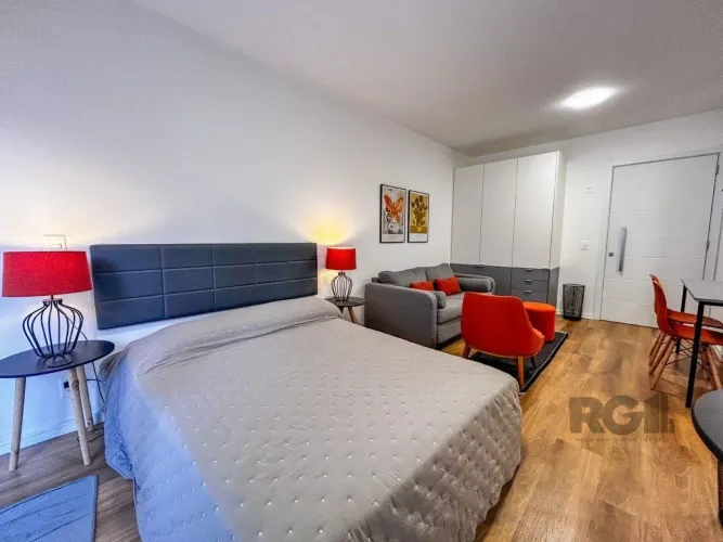 01 apartamento Loft Garden no Bairro Cidade Baixa em Porto Alegre/RS